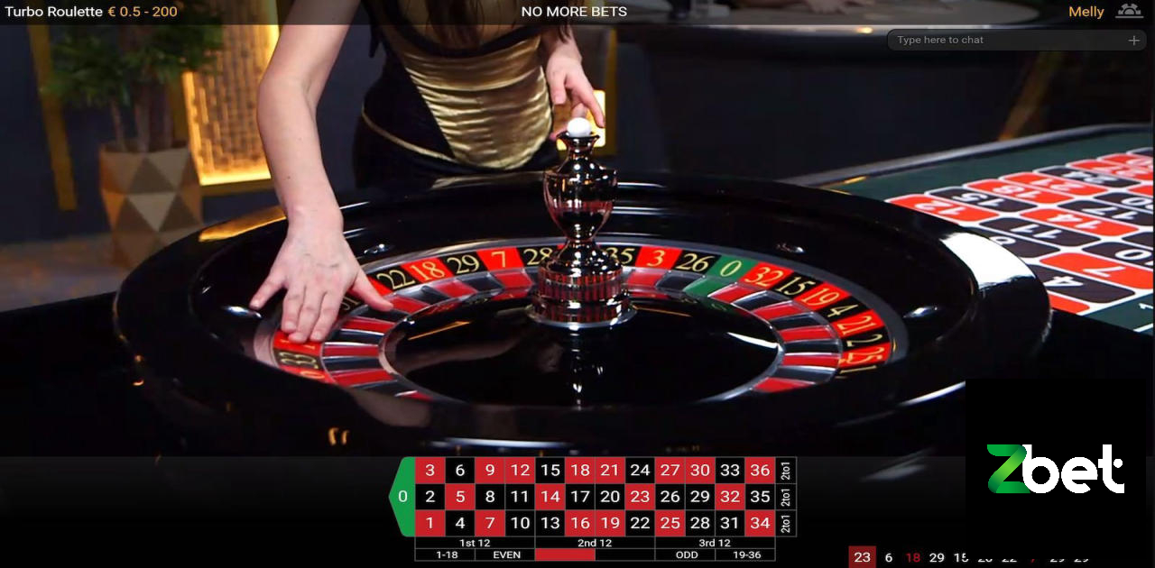 ROULETTE LIVE ZBET - CASINO ZBET - NHÀ CÁI ZBET