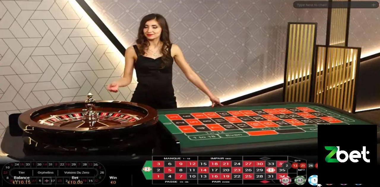 ROULETTE LIVE ZBET - CASINO ZBET - NHÀ CÁI ZBET